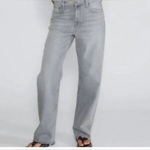 NWT, Etica Altin Loose Fit Moonstone gray Denim Jeans